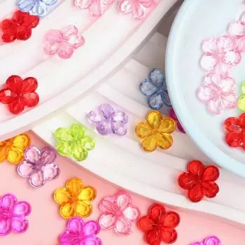 100/200 шт., ожерелье, браслет, цветок, сердце, ракушка, кулон, сделай сам, поделки для изготовления ювелирных изделий, свободные бусины 100Pcs 10mm Sunflower