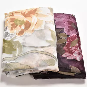 100*200 см пион цветы занавес двери окна перегородка комнаты балдахин фиолетовый