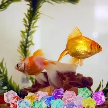 100/200pcs Crystal Transparent Fake Crushed Ice Stones Party Wedding Decorations Vase Acrylic Vase Filler Decoration Crafts Home 100pcs темно-зеленого