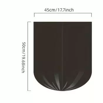 100/200PCS Disposable Garbage Bag Household Kitchens Bathrooms Offices Restaurants Storage Cleaning Garbage Plastic Bags 0.9mil&100PCS-5Rolls чёрный