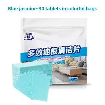 100/30 шт./1 пакет Таблетки для мытья пола с мультиэффектом Средство для чистки керамической плитки Уход за деревянным полом Осветляющее средство Скребок для пола для дома с ароматом