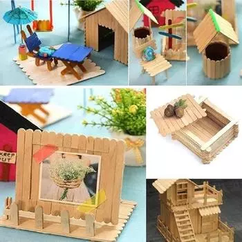 100/350 шт. деревянные палочки для крема для мороженого, новые летние хиты продаж, мини-силиконовые формы для мороженого, кухонные принадлежности