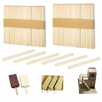 100/350 шт. деревянные палочки для крема для мороженого, новые летние распродажи, мини-силиконовые формы для мороженого, кухонные принадлежности