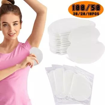 100/50/30/20/10 шт. подушечки для пота под подмышками для мужчин и женщин, большие одноразовые удобные подушечки для подмышек без ароматизаторов, скрывающие уродливые потные пятна 10PCS