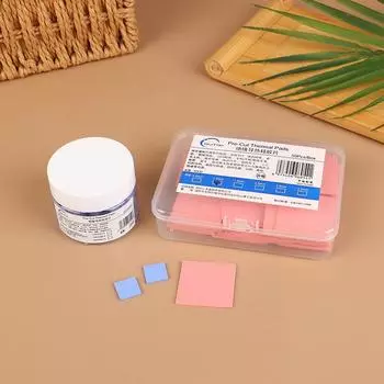 100/50 шт. термоизоляционный силиконовый лист с высокой термостойкостью материнская плата процессор ИС графический процессор ремонт предварительная резка коврик синий