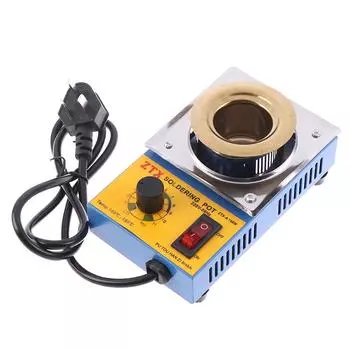 100-550 градусов Цельсия, паяльная ванна для распайки, пластина из нержавеющей стали, горячая распайка синий