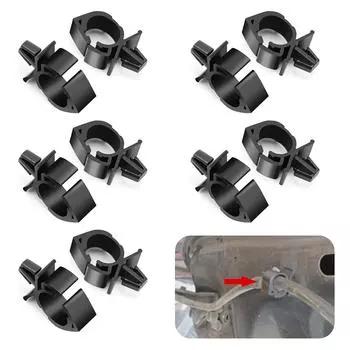 100-5 шт. автомобильный жгут проводов крепление фиксированный фиксатор автомобильный хомут для труб кабельный зажим масляный шланг кронштейн инструменты