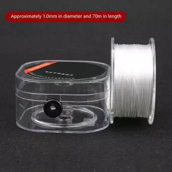 100/80/75M прочный эластичный шнур для бисероплетения для браслетов, эластичная нить, ожерелье, шнуры для самостоятельного изготовления ювелирных изделий 1.0MM