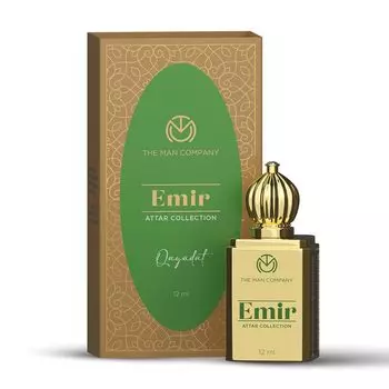 100% безалкогольные аттарные духи для мужчин – коллекция Qayadat Emir | Стойкий аромат премиум-класса | 35% высококонцентрированное парфюмерное масло 12 ml