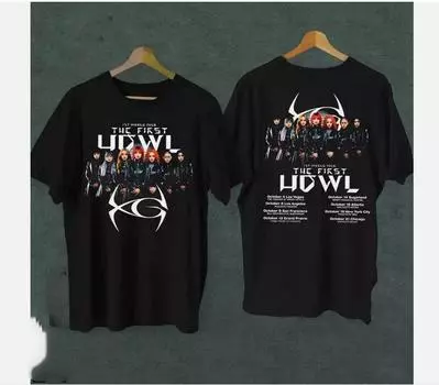 100% cotton TOPS UNISEX TEES MENS WOMENS Exclusive Xg The First Howl Merch T-Shirt Designed For Passionate Fans S чёрный