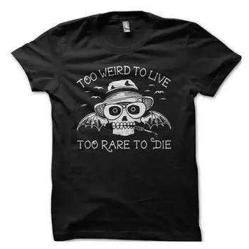 100% cotton TOPS UNISEX TEES MENS WOMENS Fear and Loathing in Las Vegas printed t-shirt S чёрный
