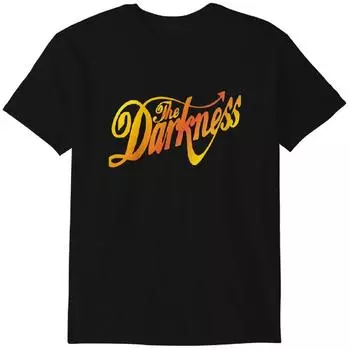 100% cotton TOPS UNISEX TEES MENS WOMENS The Darkness band Classic Classic T-Shirt Classic T-shirt 4XL чёрный