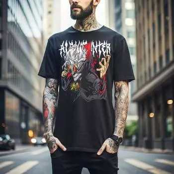 100% cotton TOPS UNISEX TEES MENS WOMENS Dandadan Okarun T-shirt Okarun Momo Ayase Gift black Anime Shirt All Size 033 S