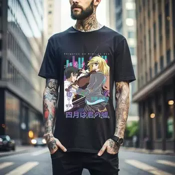 100% cotton TOPS UNISEX TEES MENS WOMENS Kimi no wa Your Name T-shirt love movie,mitsuha,taki,otaku kawai unisex Gift 119 S