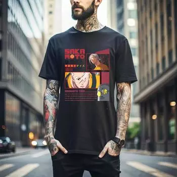 100% cotton TOPS UNISEX TEES MENS WOMENS Vintage Special Anime Love T-shirt Japanese shirt Anime T-shirt Manga Gift 304 S