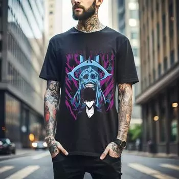 100% cotton TOPS UNISEX TEES MENS WOMENS Solo Leveling T-Shirt Sung Jinwoo Horror Anime Manga Black Gifts Shirt Gift 138 M
