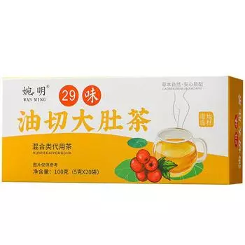 100 г 29 вкусов, маслянистый чай «Пузатик», комбинация ингредиентов, обезжиренный потоковый чай Chunzitang Oil Cut Dashi Tea