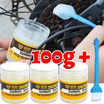 100 г автомобильная смазка для автомобильных окон, резиновая полоска, смазка для направляющих люка, цепи, подшипников, масло для технического обслуживания, наборы смазок