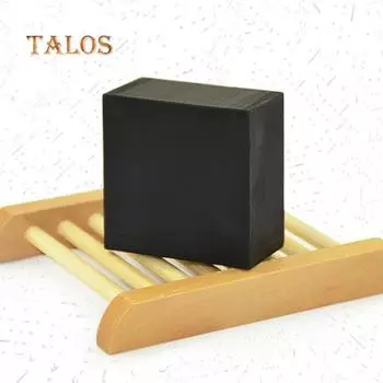 100 г бамбукового угля для удаления черных точек, против прыщей, отбеливания кожи, чистящего мыла, здоровья