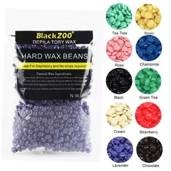 100 г безболезненного депиляционного твердого воска в зернах для удаления волос воском для тела и зоны бикини