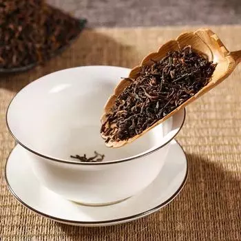 100 г Юньнань Мэнхай Золотой Бутон Спелый Пуэр Рассыпной Листовой Чай Полезный Напиток