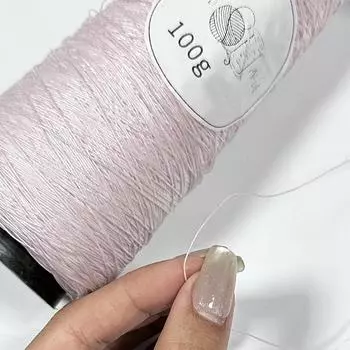 100 г/моток пряжа Super Flash Silver Wrap Core золотая и серебряная нить блестящая серебряная вощеная нить 0,8 мм розовый/белый