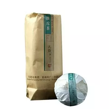 100 г Настоящий чай Шэн Пуэр Зеленый чай TAETEA Сырой пуэр Китайский пакет Туоча 100g