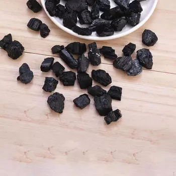 100 г натуральный черный турмалин грубый камень фэн-шуй украшения коллекционные предметы подарок другу домашний декор