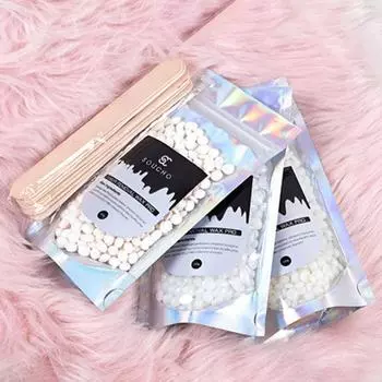 100 г/пакет натуральный воск для удаления волос, эффективные практические бобы белый