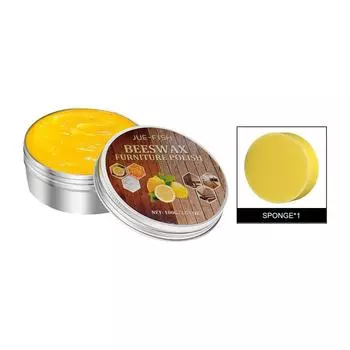 100 г пчелиного воска для мебели, полироль для натуральной мебели, водостойкий, для домашнего использования