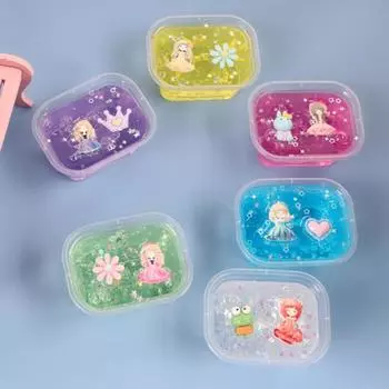 100 г привлекательный яркий цвет практичный стильный коробка для варенья шпатлевка игрушка пенящийся клей F