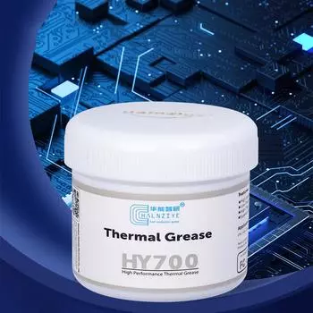 100 г серебряной термопасты, высокопроизводительная силиконовая смазка, теплопроводящая смазка для процессоров, консолей, видеокарт, ноутбуков