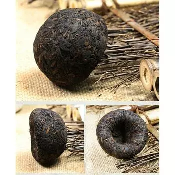100 г спелого чая Пуэр Премиальный черный чай Пуэр Мини-старинный китайский чай Юньнань Туоча