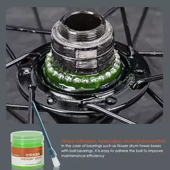 100 г велосипедная смазка для горных дорог, автомобилей, цветочных барабанов, таки, средняя ось, педаль, чаша, группа подшипников, смазка для обслуживания CHINA