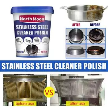 100 г восстанавливающее чистящее средство, универсальный, удаляющий ржавчину, экологически чистый, сильный дезинфицирующий чистящий крем для кухни 100g