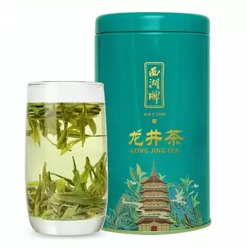 100 г зеленого ароматного чая Сиху Лунцзин из серии Before The Rain 100g