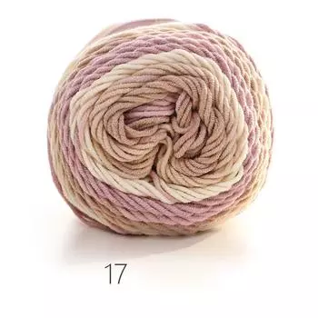 100 грамм теплый шарф DIY свитер цвета радуги ручная работа хлопок шерсть пряжа вязание крючком 17