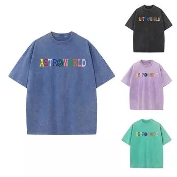 100% хлопок, 230 г/м, потертая футболка Old Craft большого размера, большие размеры, с круглым вырезом, мужская футболка большого размера, крутая футболка, женские футболки, топы S чёрный