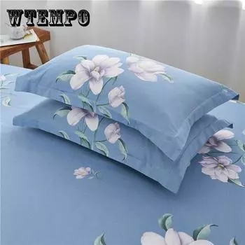 100% хлопок Чехол для подушки 48x74cm Пара Домашнее хозяйство Для взрослых Наволочка Хлопок Студент Подушка Основная крышка Универсальный