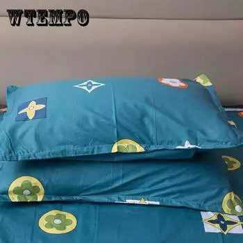 100% хлопок, саржа, наволочка, хлопковая наволочка, впитывающая пот, дышащая двойная наволочка, 4874 см