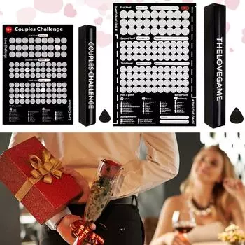 100 идей для свиданий. Плакат. Список желаний пары. Список желаний пары. Идеи для свиданий.