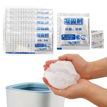 100 индивидуально для предотвращения стихийных бедствий простой туалет портативный антибактериальный дезодорирующий коагулянт 10 г древесного угля можно использовать в чрезвычайных ситуациях и коагулянт,