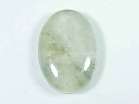 100 карат лодолит садовый кварц овальный кристалл кабошон россыпью драгоценный камень 28X40X9 мм SK-3399