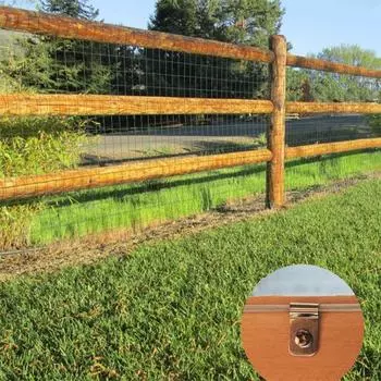 100 комплектов антикоррозионных металлических зажимов для проволоки, износостойких зажимов для проволоки для забора, зажимов для крепления забора, семейства 100 set