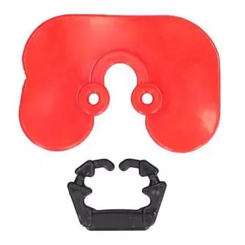 100 комплектов очков для куриных глаз с заглушками, антиклевающие куриные гляделки, оборудование для птицеводческой фермы M