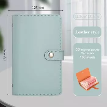 100 Конвертов Экономия Денег Многоразовый Вызов Пара Экономия Денег Блокнот Экономия Папка Бюджет Экономия Вызовы Книга 4