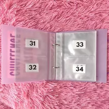 100 конвертов, папка для хранения, набор для экономии денег, подарок в виде книги-вызова фиолетовый