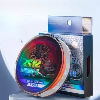 100 м 150 м Мощная леска 12 Плетеная леска Luya Pe Основная леска Мощная леска 1.5
