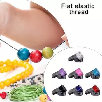 100 м эластичная нить шнур для бисера для браслетов 0,7 мм эластичный шнур с держателем чехол для браслетов ожерелье изготовление ювелирных изделий королевский синий