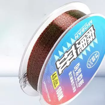 100 м камуфляжная леска с пятнами обесцвечивания, невидимая рыболовная леска, основная леска, натуральная прочная нейлоновая леска, рыболовная леска 0.8
